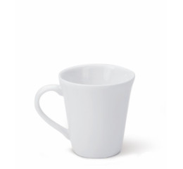 CANECA PORCELANA TULIPA 200ML BRANCA 19-P C/24